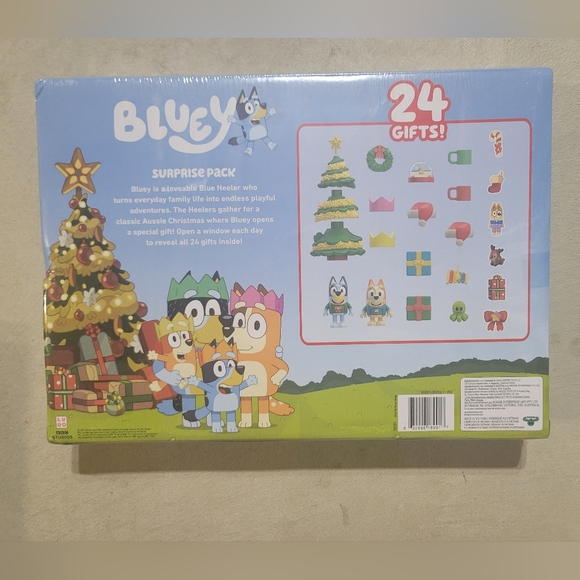 Bluey Christmas Advent Calendar 2024!!! (Rare) - Picture 2 of 2